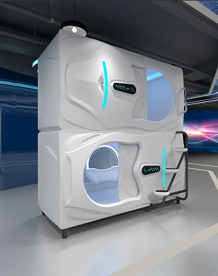 简洁款太空舱门横式单人舱旗舰版,简洁款